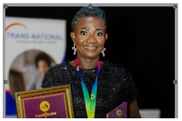 Sheila Brogya-Sarpong honoured with “Most Outstanding Woman in Child Welfare and Healthcare Access I