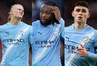 Haaland, Semenyo and Foden play for Manchester City