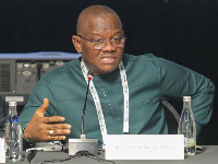 Sylvester Adinam Mensah is the CEO of GEXIM Bank