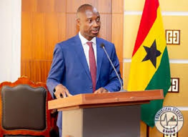 Alhassan Iddrisu is the Government Statistician