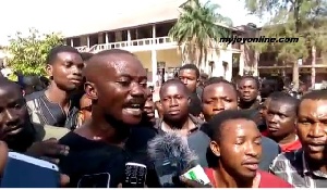 Some members of the Delta Force Vigilante group in Ashanti Region