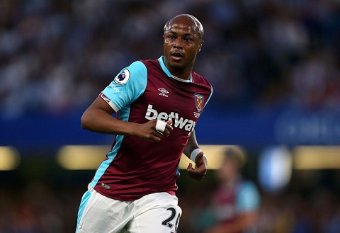 Ayew hopes that West Ham fans do not let their emotions get in the way of their support