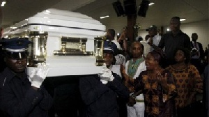 Mortal remains of Papa Wemba