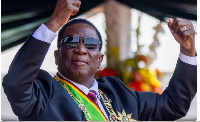 President of Zimbabue Emmerson Mnangagwa