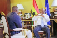 Adom-Otchere recently interviewed President Mahama on his Good Evening Ghana show