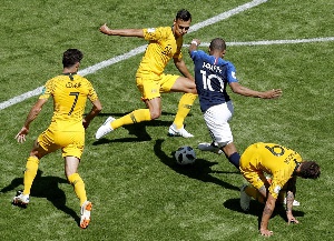 France and Australia have faced each other four times in total