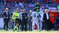 Ghana's Sulley Muntari walked off the field after racial abuse in Italy