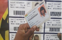 Voters ID. File photo
