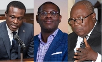 Kissi Agyebeng, Bright Simons and Martin Amidu