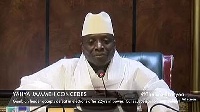 Former Gambian president, Yahya Jammeh