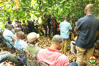Some Minority MPs engaged cocoa farmers over price hike
