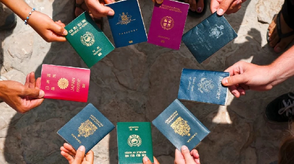 Here's what your passport's colour reveals about your country