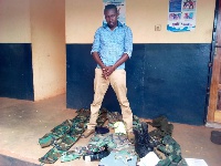 Issah Abdul Mubarik, 34, a civilian who posed as a military officer in the Northern Region