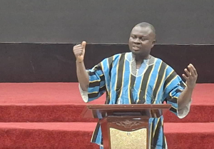 Albert Kwabena Dwumfour, President of Ghana Journalists Association is seeking re-election