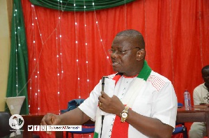 Sylvester Mensah was one of the aspirants of the just ended NDC presidential primaries