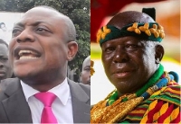 Maurice Ampaw (L) says he worked for Otumfuo Osei Tutu II on (R) in 2012