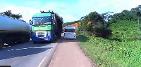 A screenshot of the footage