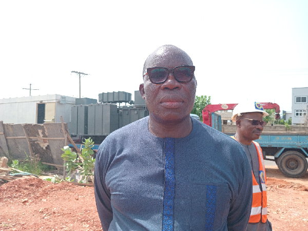 Ing Francis Kofi Atsyatsya, General Manager of ECG Sub Transmission, Accra