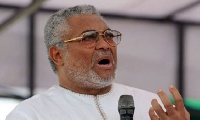 Former President Jerry John Rawlings is concerned about the heightened insecurity in Ghana