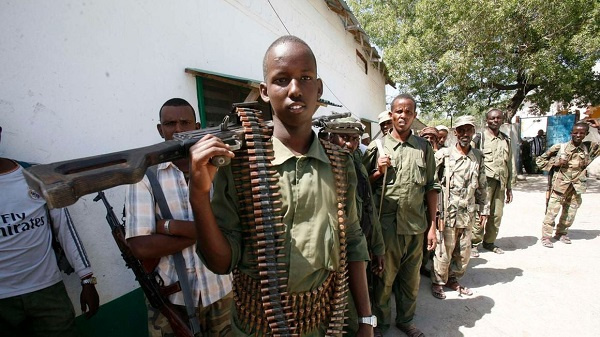 Somali National Army soldiers