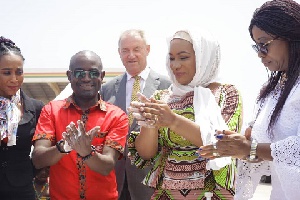 The event was graced by Samira Bawumia, Hon. Cynthia Morrison and the MD of Unilever Ghana