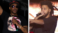 J Cole (R) has revealed how he reacted after he received a lawsuit from Cam’ron (L)