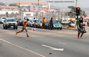 Residents around Madina-Adenta are demanding for footbridges to help prevent accidents