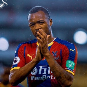 Crystal Palace forward Jordan Ayew