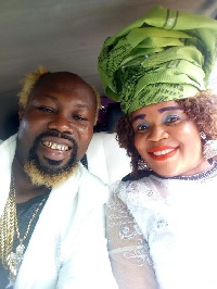 Ayittey Powers and his wife