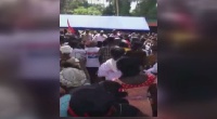 Nana Akufo-Addo addressing a crowd