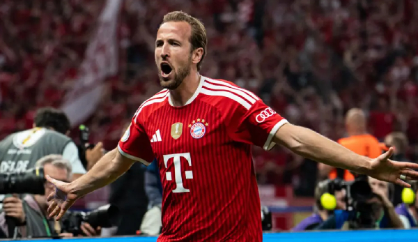 Harry Kane scored in every round as he helped Bayern Munich to German Cup glory