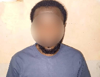 Photo of one of the arrested suspects