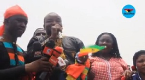 Hassan Ayariga(middle) is leader of the All People