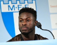 Ghana midfielder Kingsley Sarfo