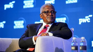 Nigerian industrialist and business magnate Aliko Dangote
