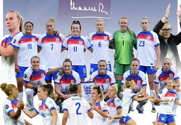 The Royal Family posted a photo of the England team without Michelle Agyemang