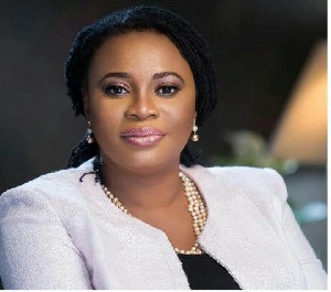 Former Chairperson of the Electoral Commission,  Charlotte Osei