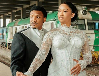 Nollywood actor Shawn Faqua and his wife, Dr Sharon Ifunanya