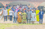 The participants at the training
