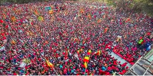 Opposition National Unity Platform (NUP) presidential candidate Robert Kyagulanyi, alias Bobi Wine