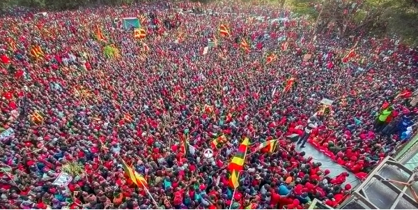 Opposition National Unity Platform (NUP) presidential candidate Robert Kyagulanyi, alias Bobi Wine