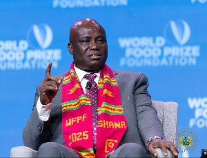 Eric Opoku is the Minister of Food and Agriculture