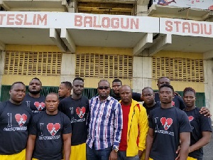 The Black Arms are currently in Nigeria for the Africa Armwrestling Championship