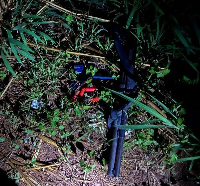 The police said they retrieved live cartridge's from the scene