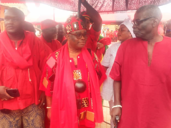 The celebration was led by the Chief of Ofankor, Nii Kortey Boi II