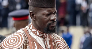 President Mamady Doumbouya, 41, won elections in December - four years after seizing power in a coup
