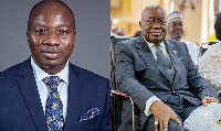 Mahama Ayariga (L) challenges NPP over anti-gay bill, insists Akufo-Addo (R) bears responsibility