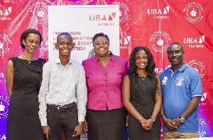 Officials of UBA and past winners of the easy competition