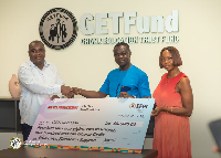 Aki-Ola Publications Company Limited has donated educational books to GETFund