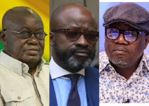 L-R: Ex President Akufo-Addo, Asante Bediatuo and Dafeamekpor L-R: Ex President Akufo-Addo, Asante Bediatuo and Dafeamekpor